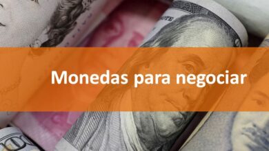 Monedas para negociar: Compra y venta en pares de divisas